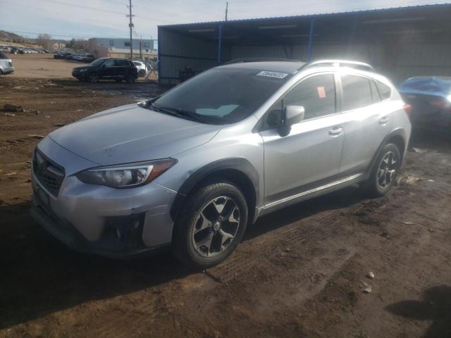 JF2GTABC1JH335145 - 2018 SUBARU CROSSTREK PREMIUM SILVER photo 1