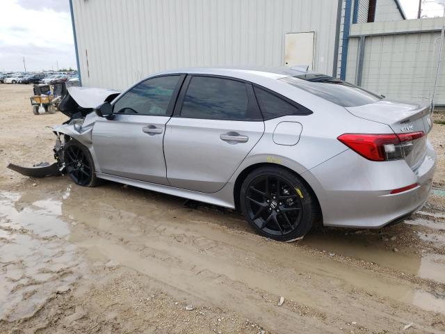 2HGFE2F59NH568195 - 2022 HONDA CIVIC SPORT 银色 照片 2