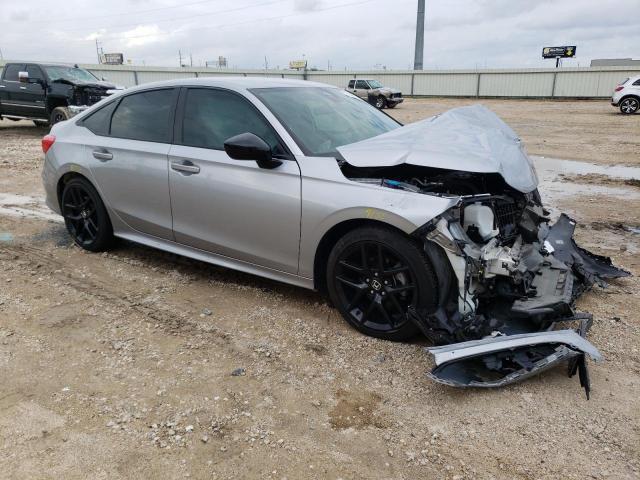 2HGFE2F59NH568195 - 2022 HONDA CIVIC SPORT 银色 照片 4