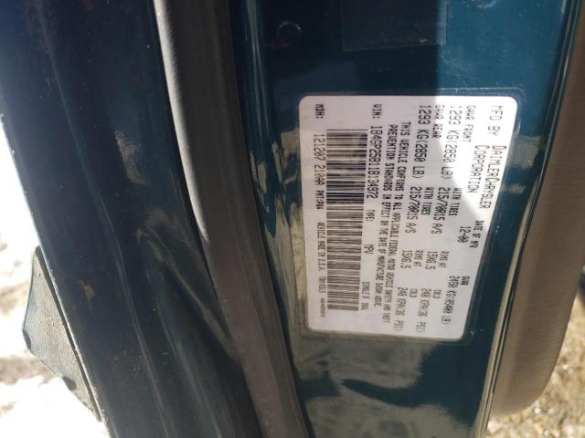 1B4GP25B11B134972 - 2001 DODGE CARAVAN SE BLUE photo 13