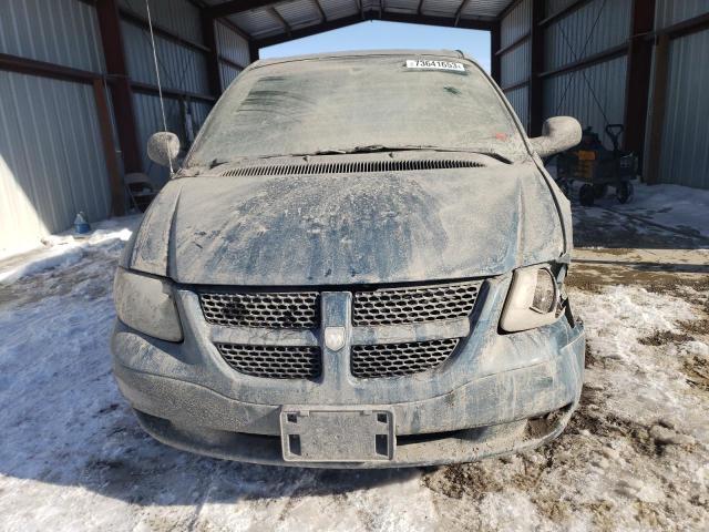 1B4GP25B11B134972 - 2001 DODGE CARAVAN SE BLUE photo 5