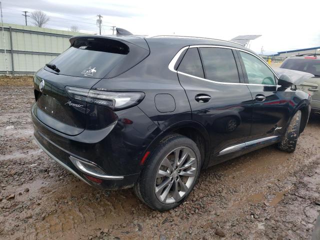 LRBFZSR40MD165173 - 2021 BUICK ENVISION AVENIR BLACK photo 3