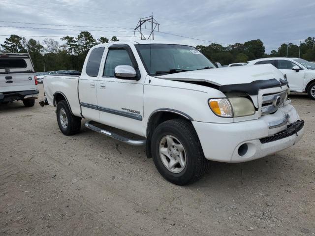 5TBRN34153S384106 - 2003 TOYOTA TUNDRA ACCESS CAB SR5 WHITE photo 4