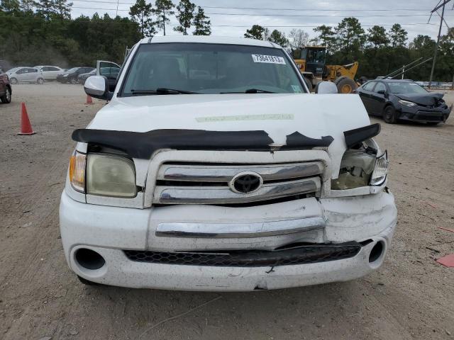 5TBRN34153S384106 - 2003 TOYOTA TUNDRA ACCESS CAB SR5 WHITE photo 5