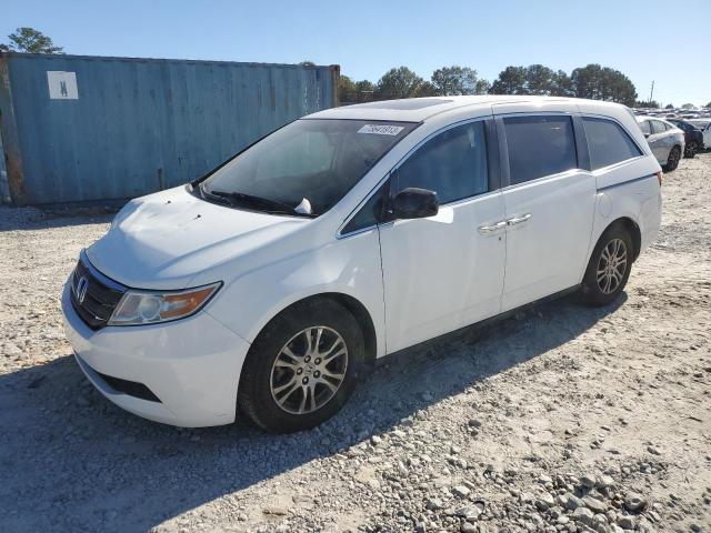 5FNRL5H62BB041724 - 2011 HONDA ODYSSEY EXL WHITE photo 1