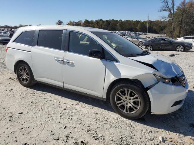 5FNRL5H62BB041724 - 2011 HONDA ODYSSEY EXL WHITE photo 4