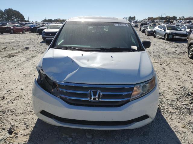 5FNRL5H62BB041724 - 2011 HONDA ODYSSEY EXL WHITE photo 5