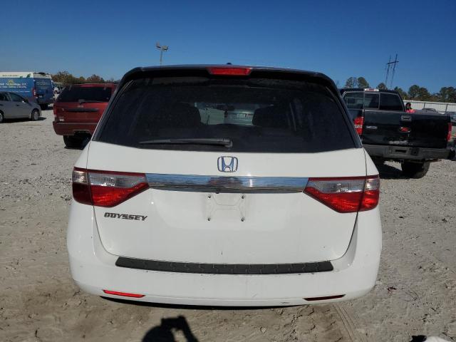 5FNRL5H62BB041724 - 2011 HONDA ODYSSEY EXL WHITE photo 6