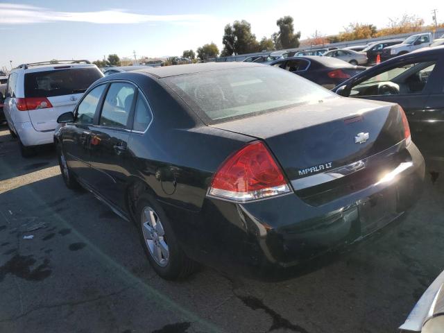 2G1WB5EN0A1222557 - 2010 CHEVROLET IMPALA LT BLACK photo 2