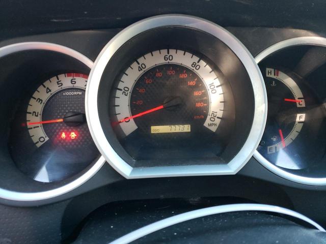 5TFUX4EN3CX010994 - 2012 TOYOTA TACOMA ACCESS CAB ნაცრისფერი ფოტო 9