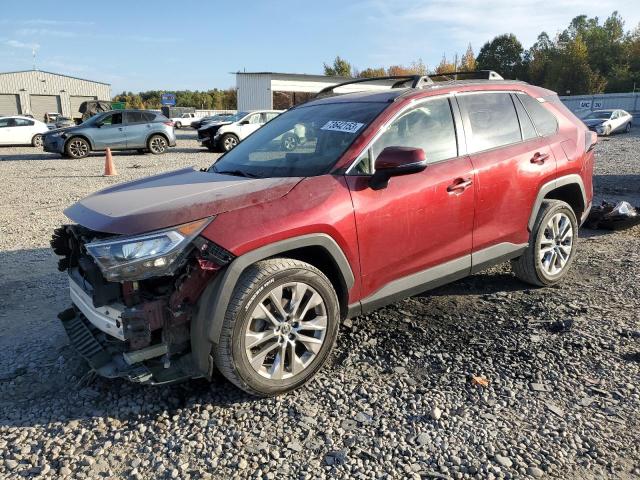 JTMC1RFV5MD066995 - 2021 TOYOTA RAV4 XLE PREMIUM BURGUNDY photo 1