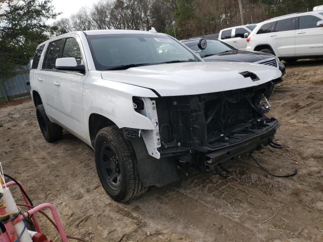 1GNSKDEC9LR274978 - 2020 CHEVROLET TAHOE POLICE WHITE photo 4