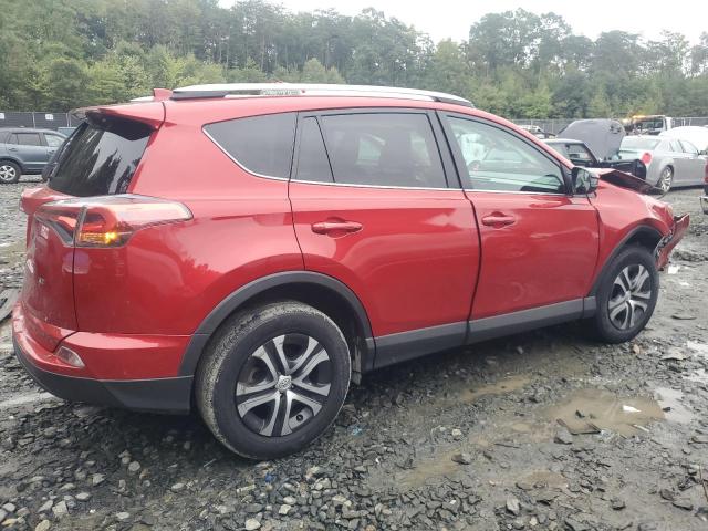 2T3ZFREV4GW305361 - 2016 TOYOTA RAV4 LE RED photo 3