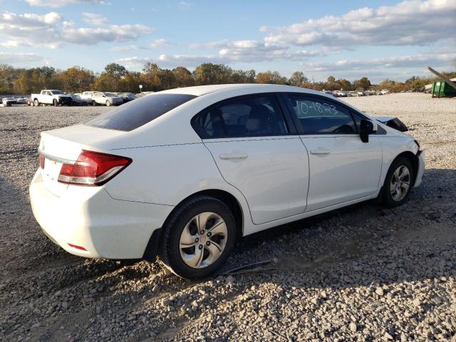 19XFB2F53FE025073 - 2015 HONDA CIVIC LX WHITE photo 3