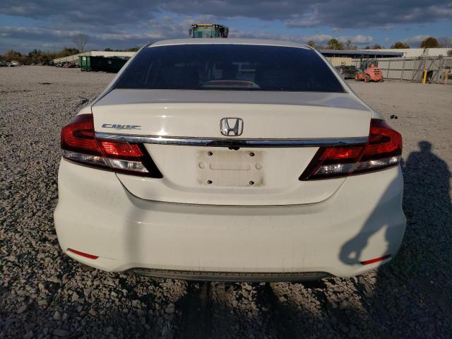 19XFB2F53FE025073 - 2015 HONDA CIVIC LX WHITE photo 6