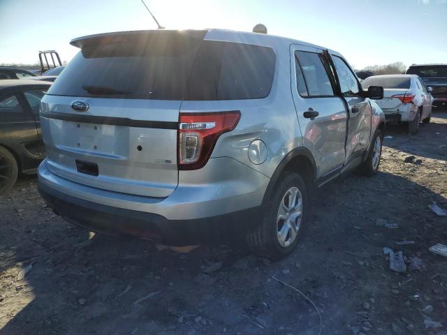 1FM5K8AR9FGA46448 - 2015 FORD EXPLORER POLICE INTERCEPTOR SILVER photo 3