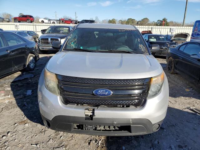 1FM5K8AR9FGA46448 - 2015 FORD EXPLORER POLICE INTERCEPTOR SILVER photo 5