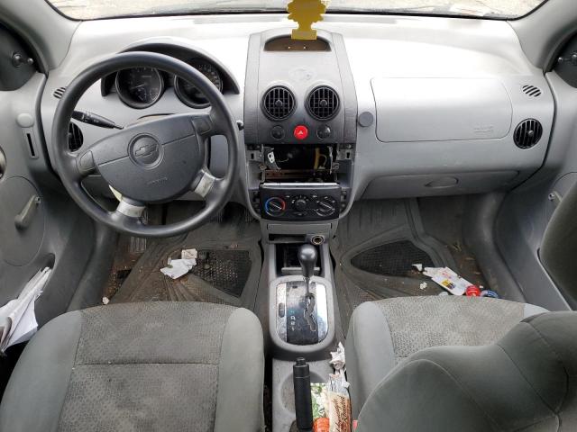 KL1TD52605B317828 - 2005 CHEVROLET AVEO BASE BLUE photo 8