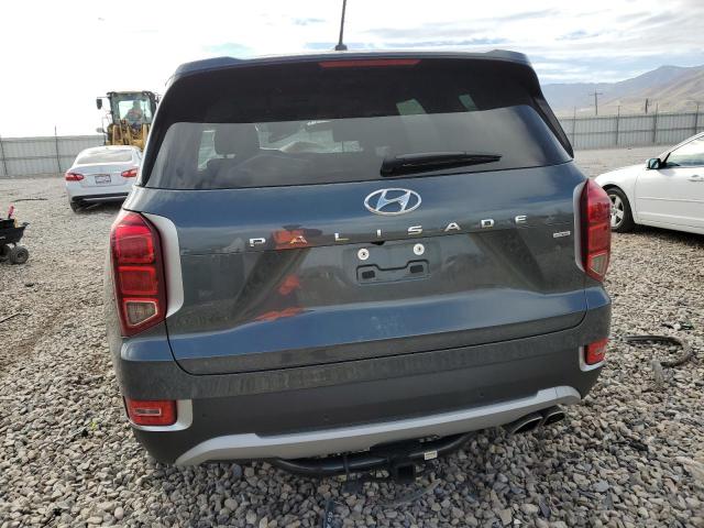 KM8R2DHE1NU415722 - 2022 HYUNDAI PALISADE SEL GRAY photo 6