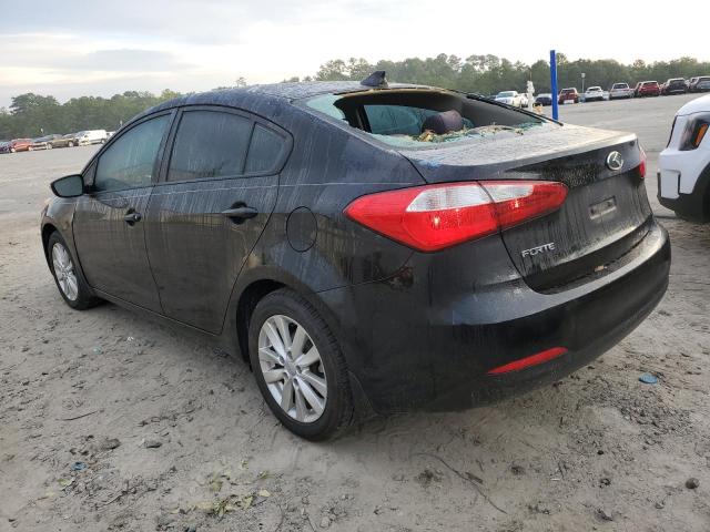 KNAFX4A6XE5204666 - 2014 KIA FORTE LX BLACK photo 2