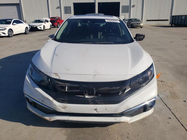 JHMFC1F71KX012811 - 2019 HONDA CIVIC EXL WHITE photo 5