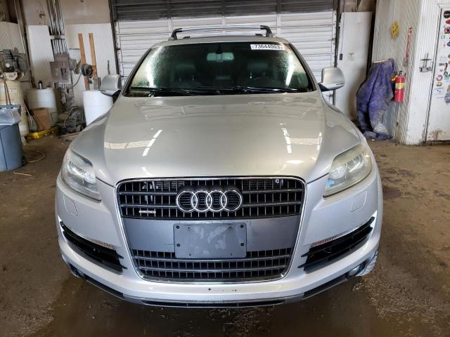 WA1AV74L27D007192 - 2007 AUDI Q7 4.2 QUATTRO SILVER photo 5