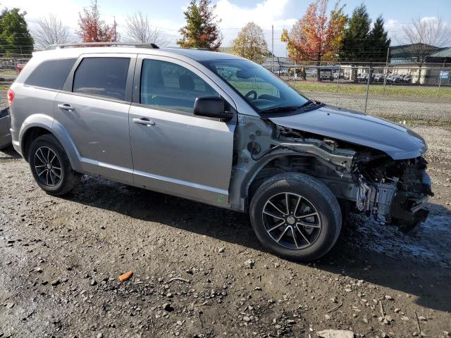 3C4PDCAB3HT702056 - 2017 DODGE JOURNEY SE SILVER photo 4