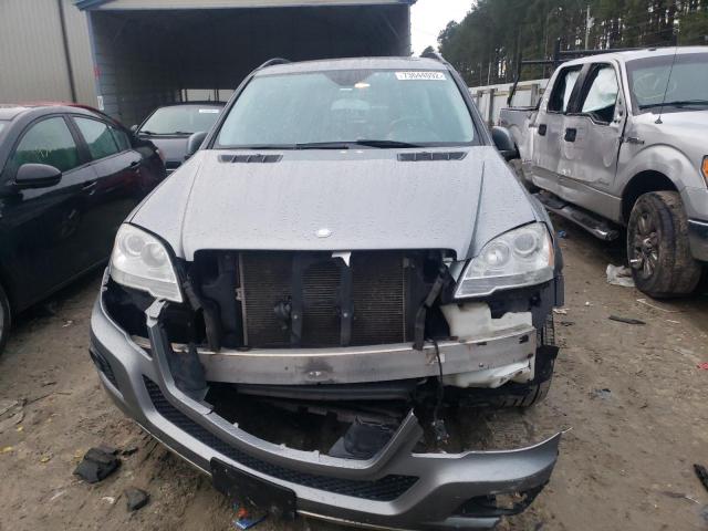 4JGBB8GB2BA716688 - 2011 MERCEDES-BENZ ML 350 4MATIC SILVER photo 5