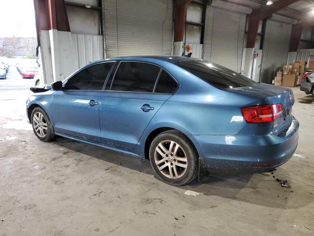 3VWLA7AJ9FM208021 - 2015 VOLKSWAGEN JETTA TDI BLUE photo 2