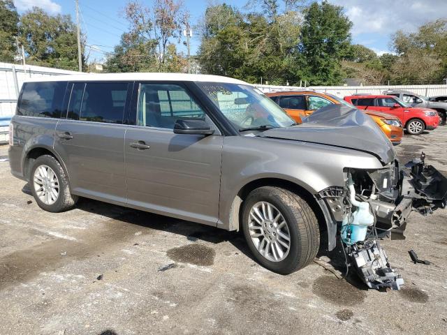 2FMHK6C81DBD10319 - 2013 FORD FLEX SEL GRAY photo 4