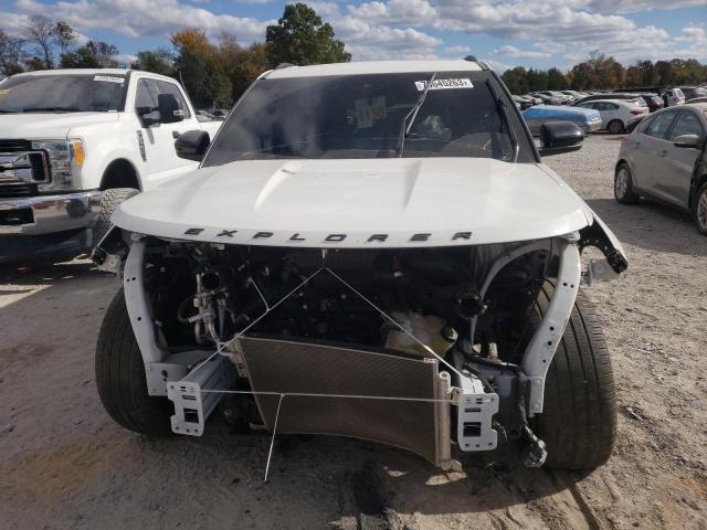 1FM5K8GC0MGA37332 - 2021 FORD EXPLORER ST WHITE photo 5