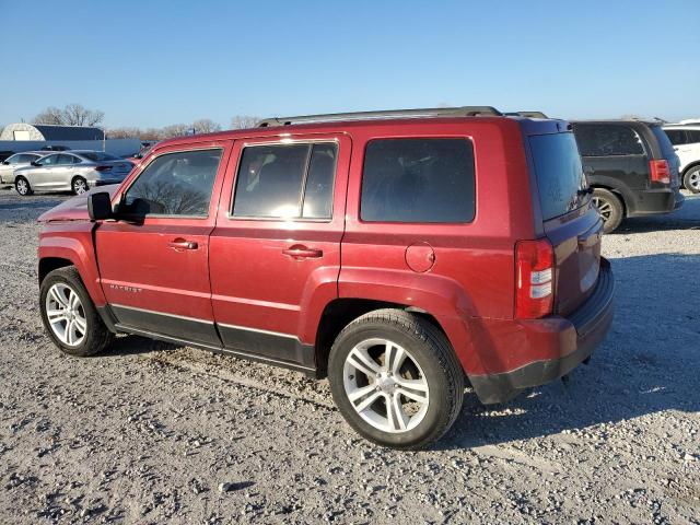 1C4NJPFB2ED905327 - 2014 JEEP PATRIOT LATITUDE MAROON photo 2