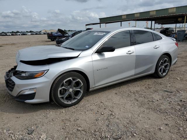 1G1ZG5ST5KF195965 - 2019 CHEVROLET MALIBU RS SILVER photo 1