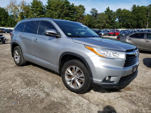 5TDJKRFH2FS122204 - 2015 TOYOTA HIGHLANDER XLE SILVER photo 4