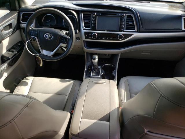 5TDJKRFH2FS122204 - 2015 TOYOTA HIGHLANDER XLE SILVER photo 8