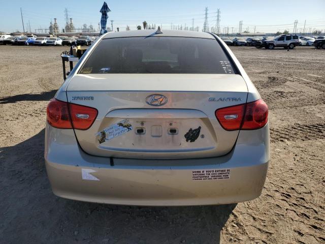 KMHDU46D59U755282 - 2009 HYUNDAI ELANTRA GLS BEIGE photo 6