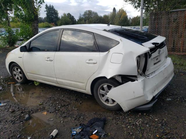 JTDKB20U877559993 - 2007 TOYOTA PRIUS WHITE photo 2