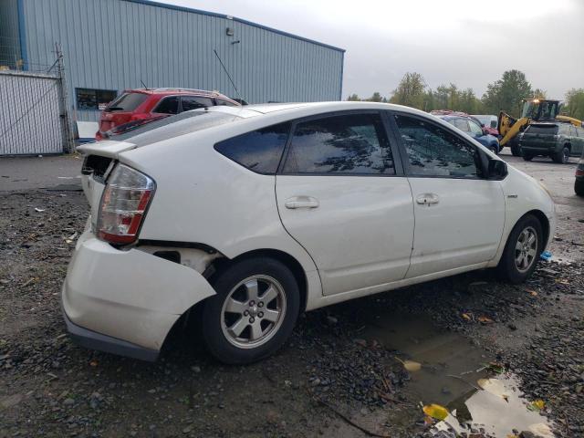 JTDKB20U877559993 - 2007 TOYOTA PRIUS WHITE photo 3