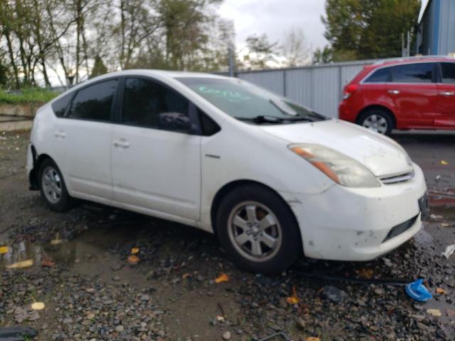 JTDKB20U877559993 - 2007 TOYOTA PRIUS WHITE photo 4