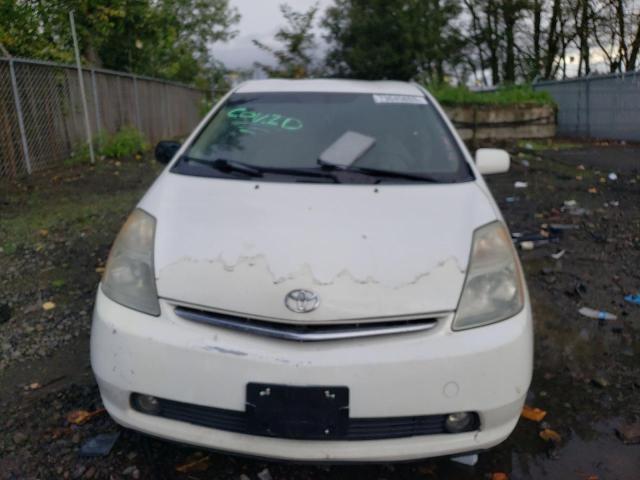 JTDKB20U877559993 - 2007 TOYOTA PRIUS WHITE photo 5