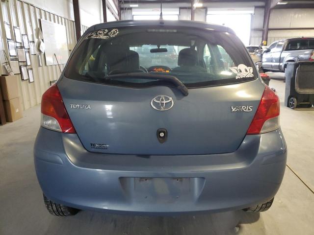 JTDKT4K34B5330020 - 2011 TOYOTA YARIS BLUE photo 6