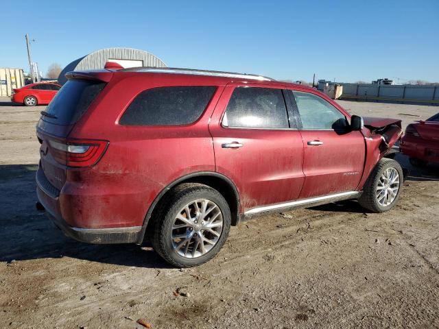 1C4SDJET9FC908587 - 2015 DODGE DURANGO CITADEL BURGUNDY photo 3