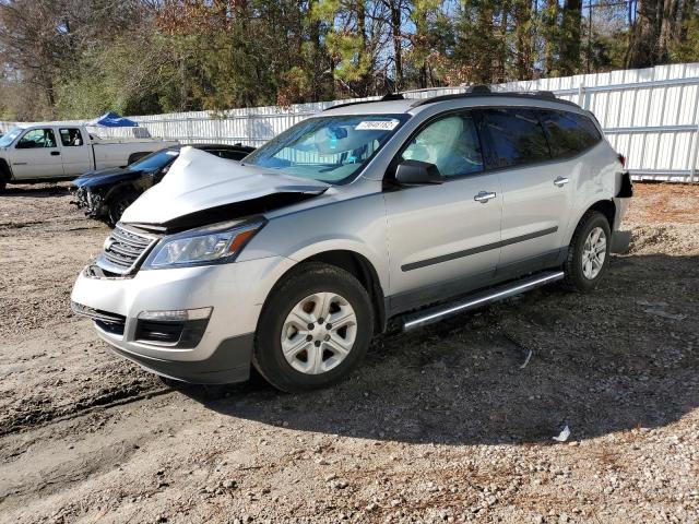 1GNKRFED2HJ202932 - 2017 CHEVROLET TRAVERSE LS SILVER photo 1