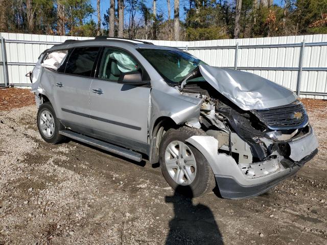 1GNKRFED2HJ202932 - 2017 CHEVROLET TRAVERSE LS SILVER photo 4