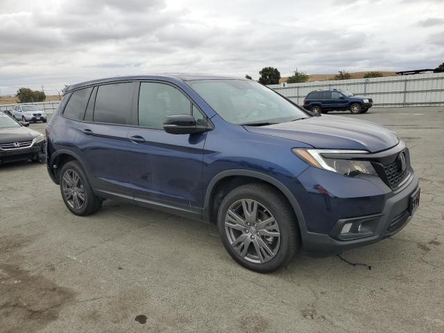 5FNYF8H54MB013325 - 2021 HONDA PASSPORT EXL Mavi foto 4