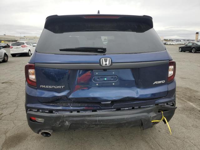 5FNYF8H54MB013325 - 2021 HONDA PASSPORT EXL Mavi foto 6