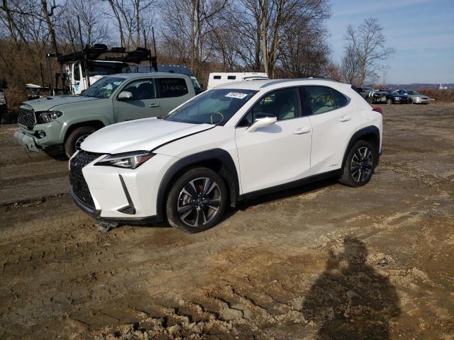 JTHX9JBH1L2036185 - 2020 LEXUS UX 250H WHITE photo 1