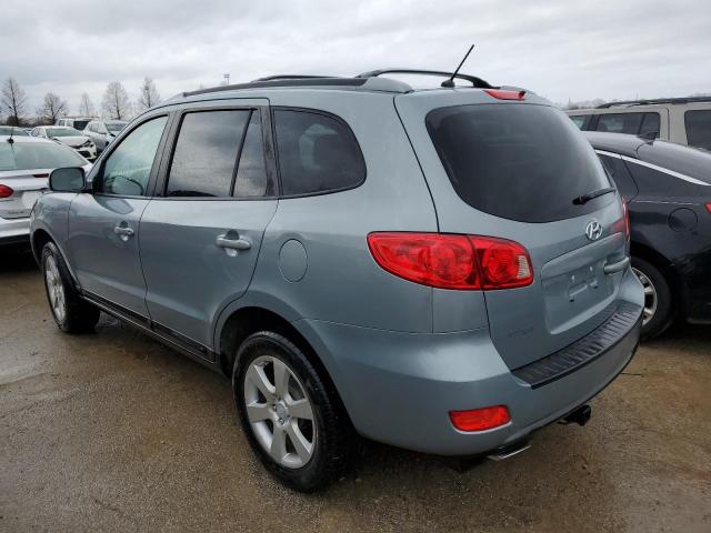 5NMSH13E07H001612 - 2007 HYUNDAI SANTA FE SE BLUE photo 2