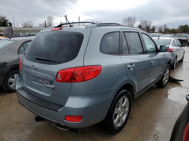 5NMSH13E07H001612 - 2007 HYUNDAI SANTA FE SE BLUE photo 3