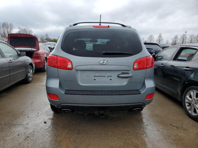 5NMSH13E07H001612 - 2007 HYUNDAI SANTA FE SE BLUE photo 6